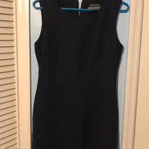 Annex black sleeveless dress